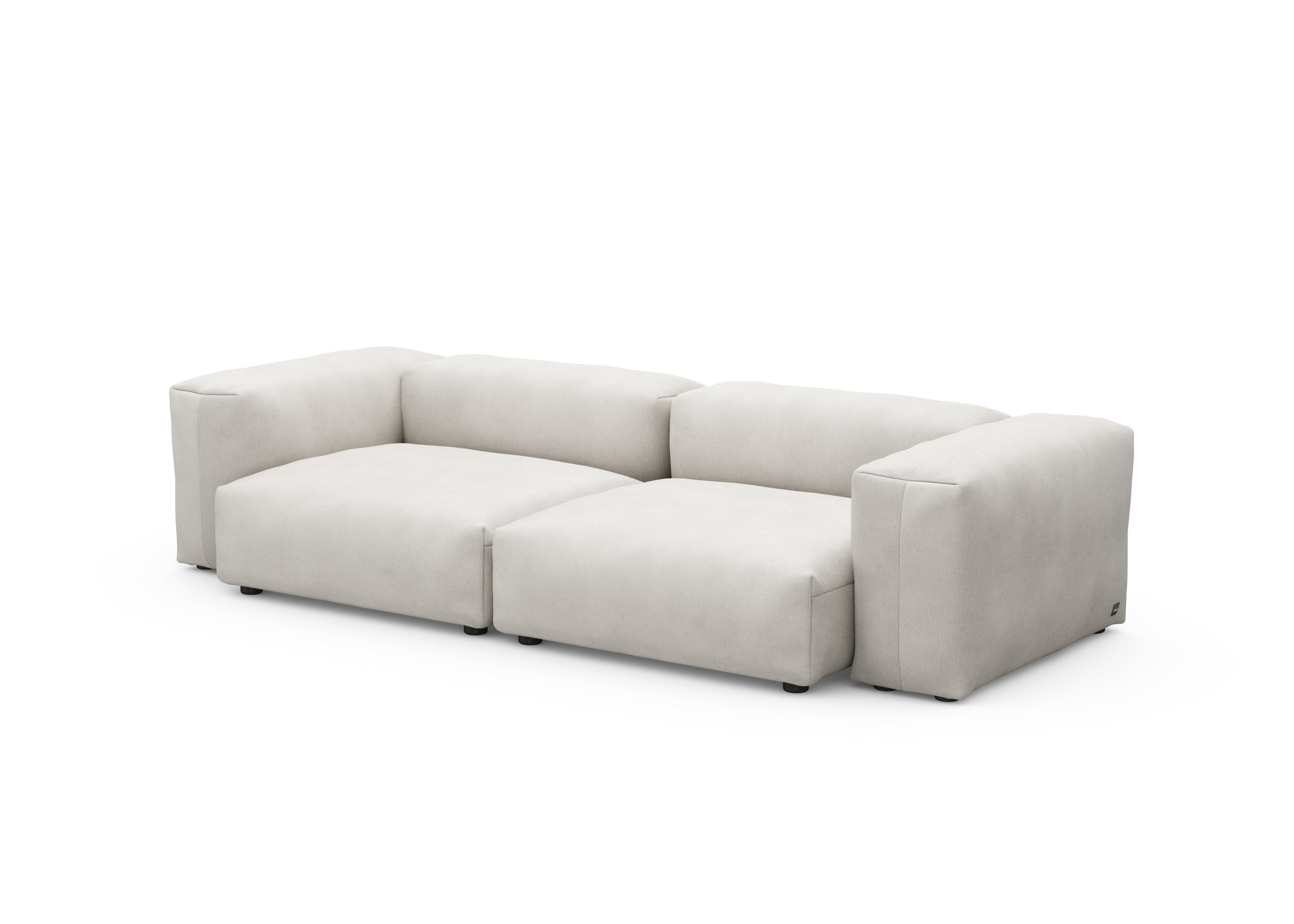 vetsak®-Two Seat Sofa M Canvas light grey