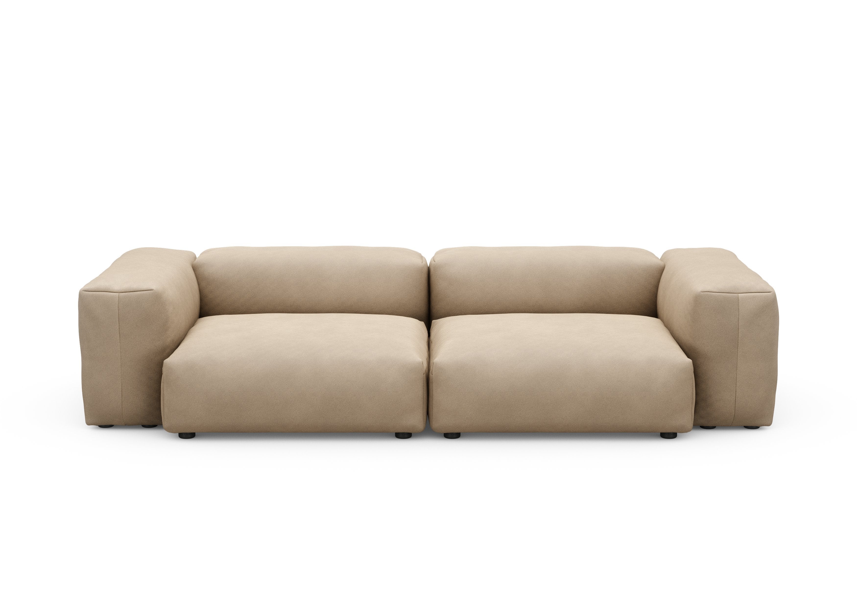 vetsak®-Two Seat Sofa M Canvas stone