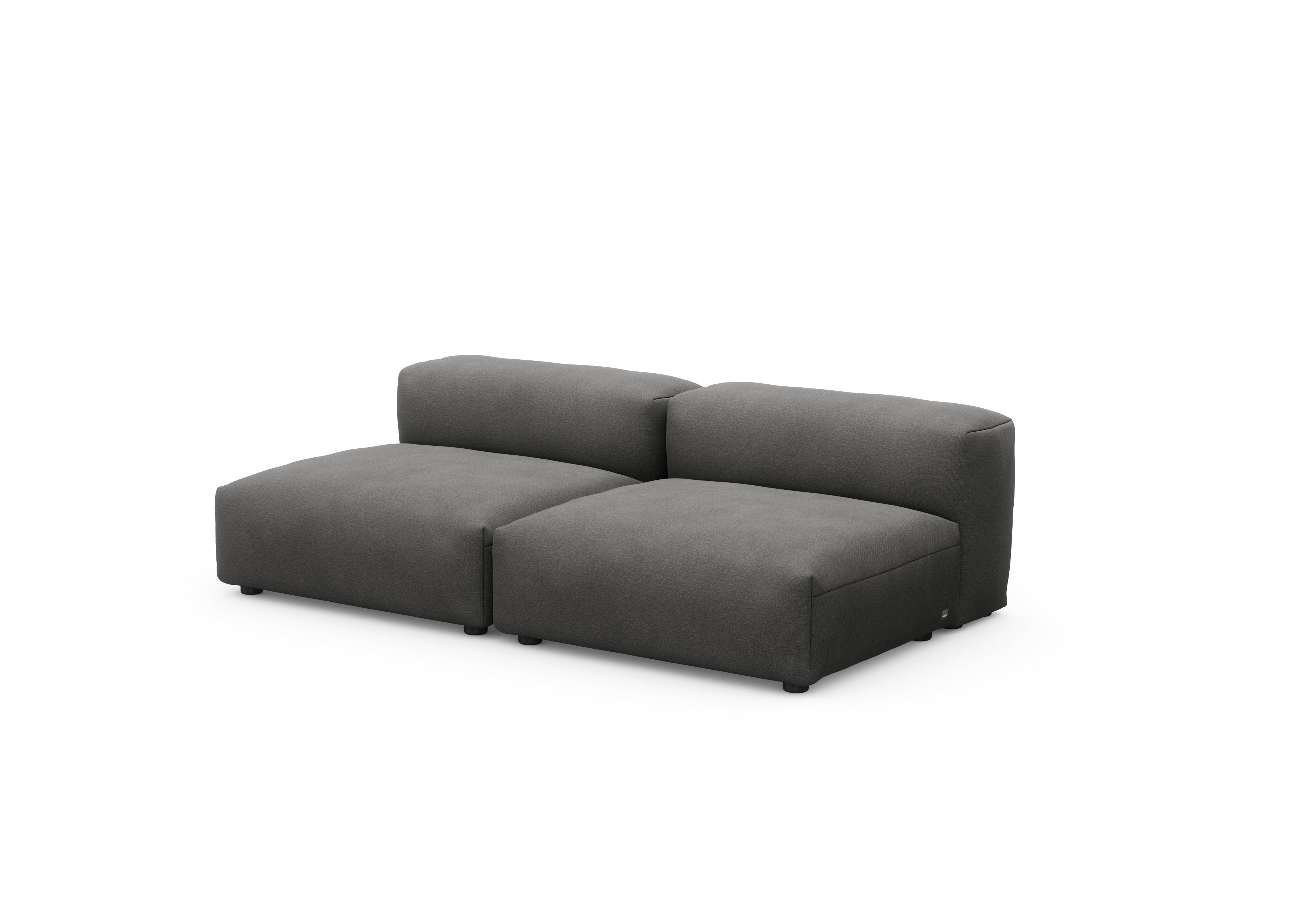 vetsak®-Two Seat Lounge Sofa M Linen anthracite