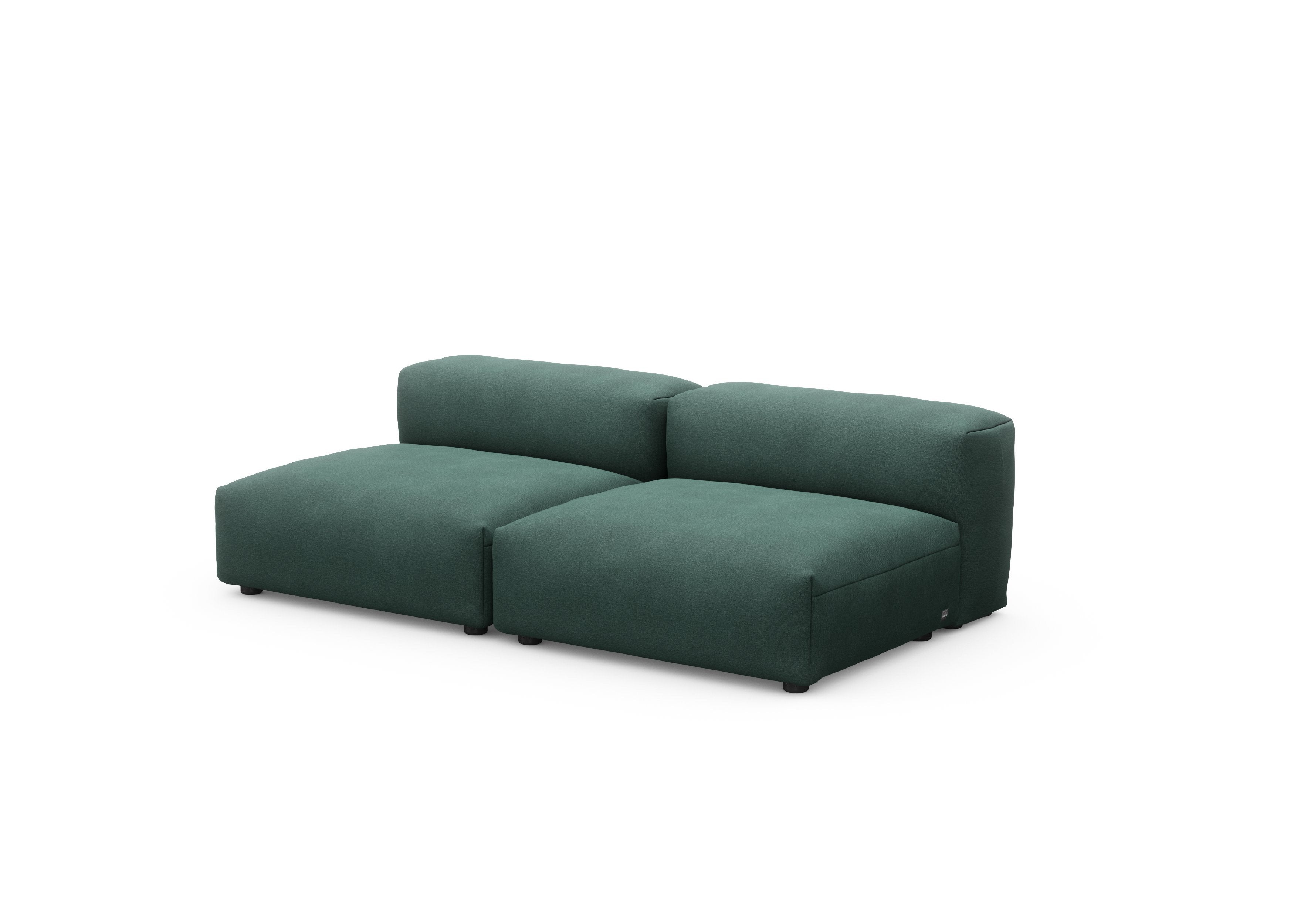 vetsak®-Two Seat Lounge Sofa M Linen forest