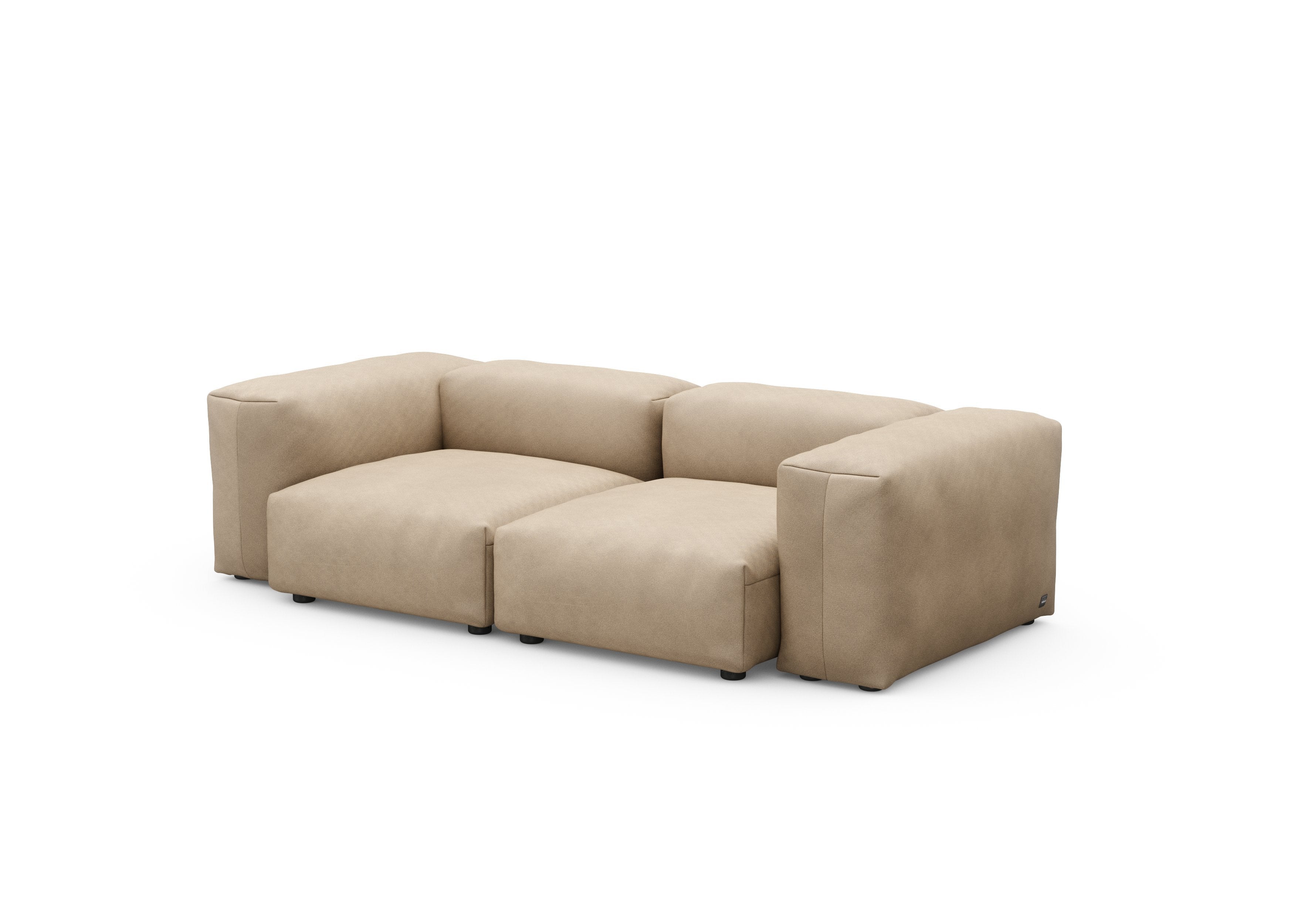 vetsak®-Two Seat Sofa S Canvas stone