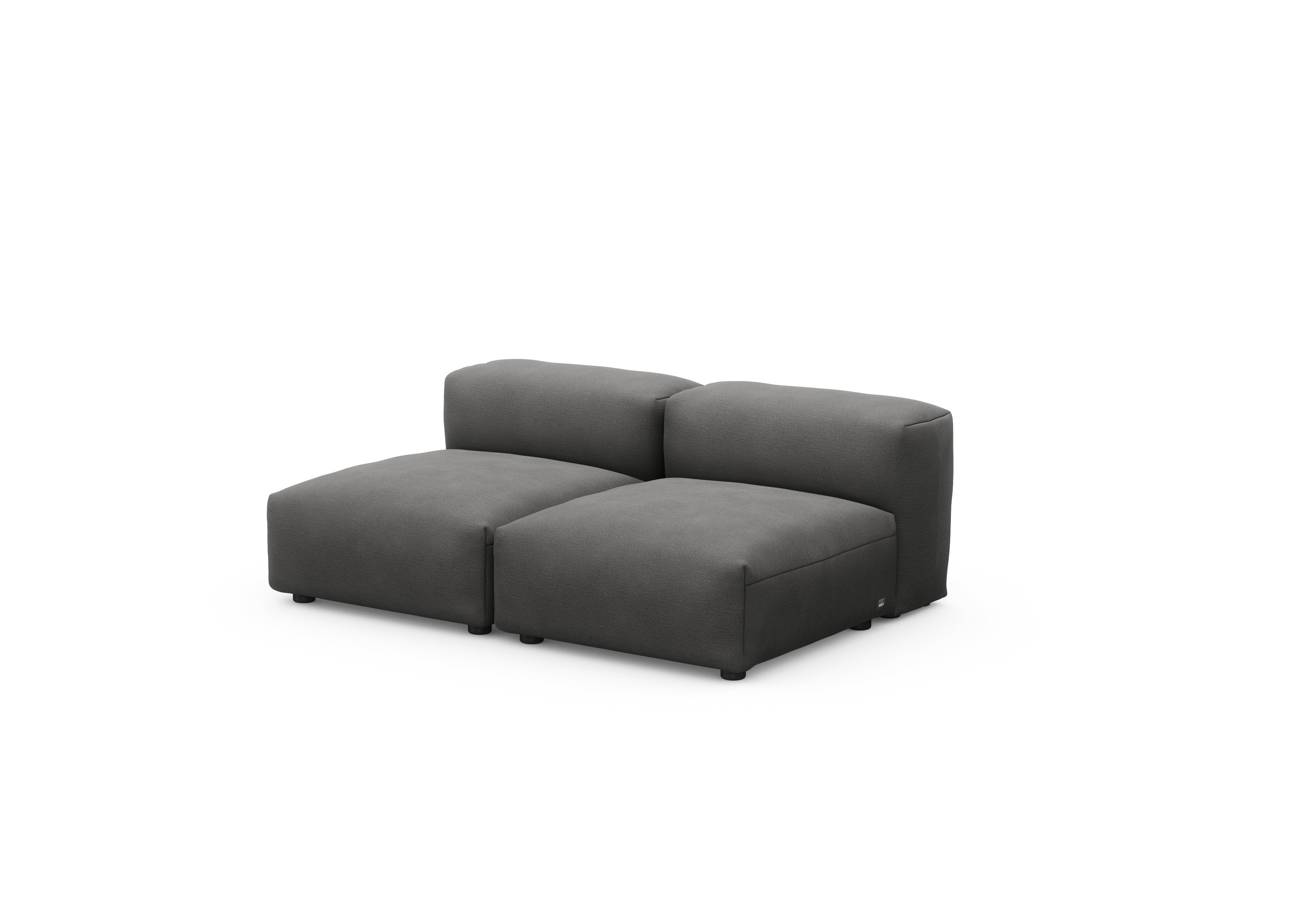vetsak®-Two Seat Lounge Sofa S Linen anthracite