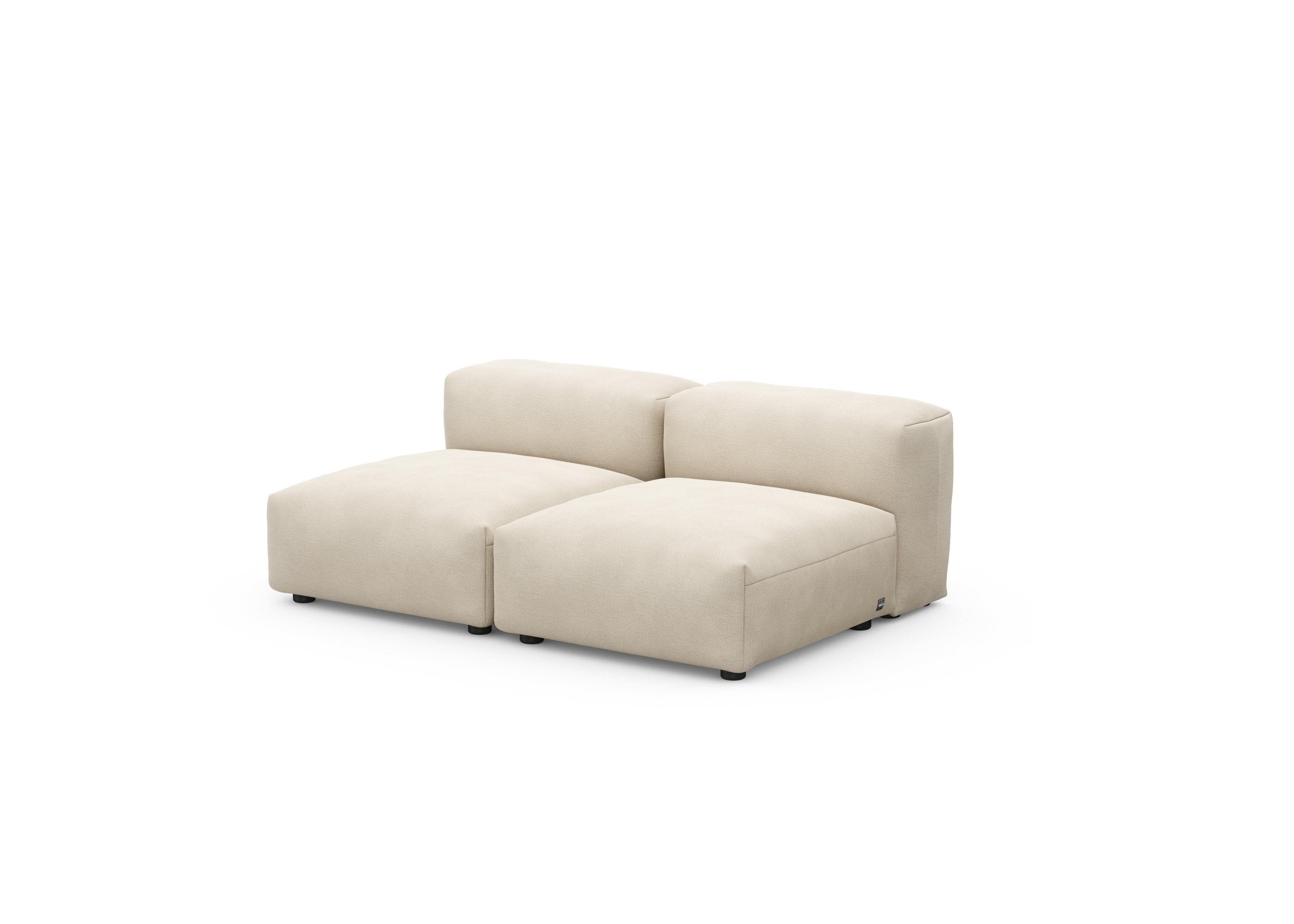 vetsak®-Two Seat Lounge Sofa S Linen platinum