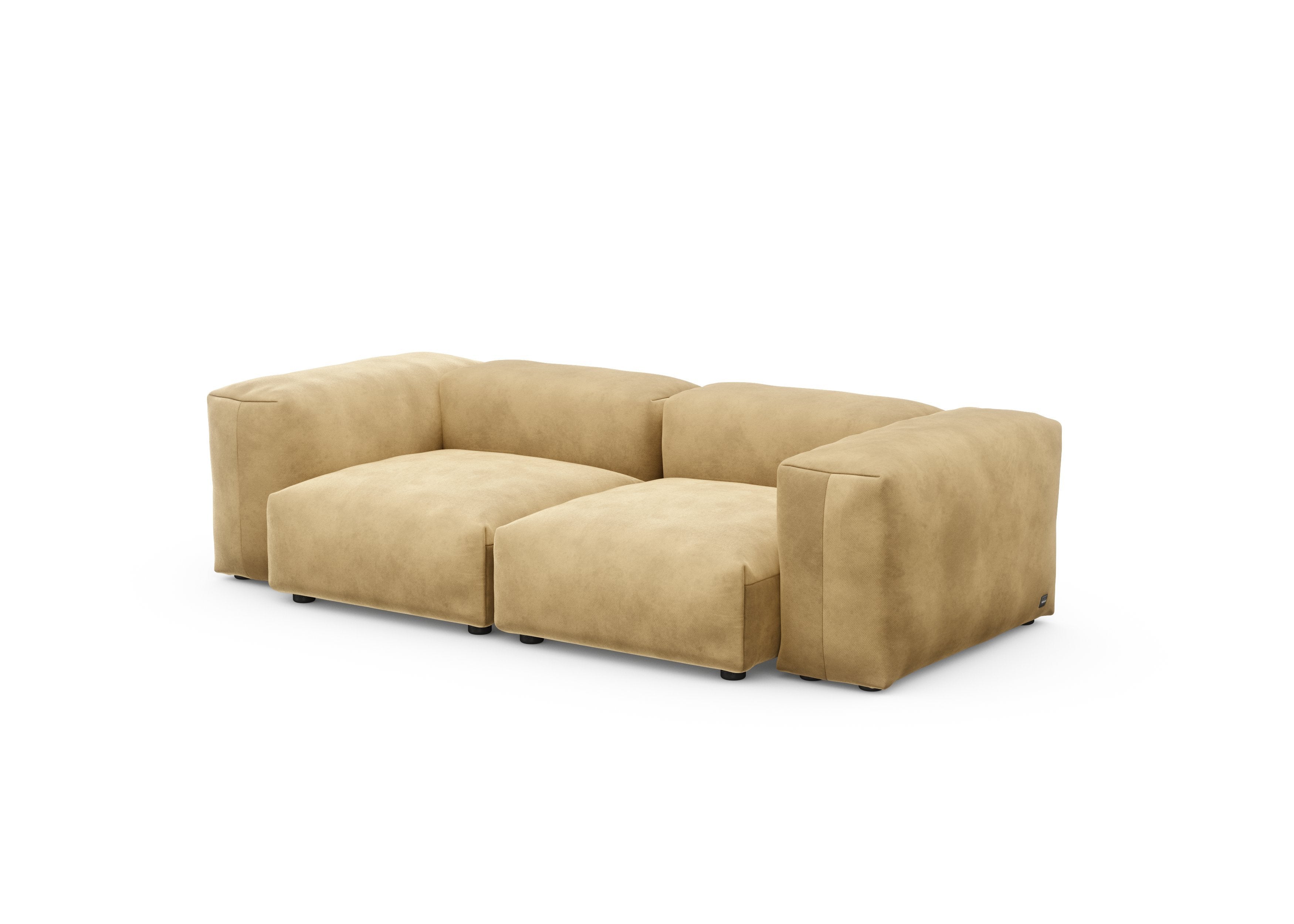 vetsak®-Two Seat Sofa S Velvet caramel