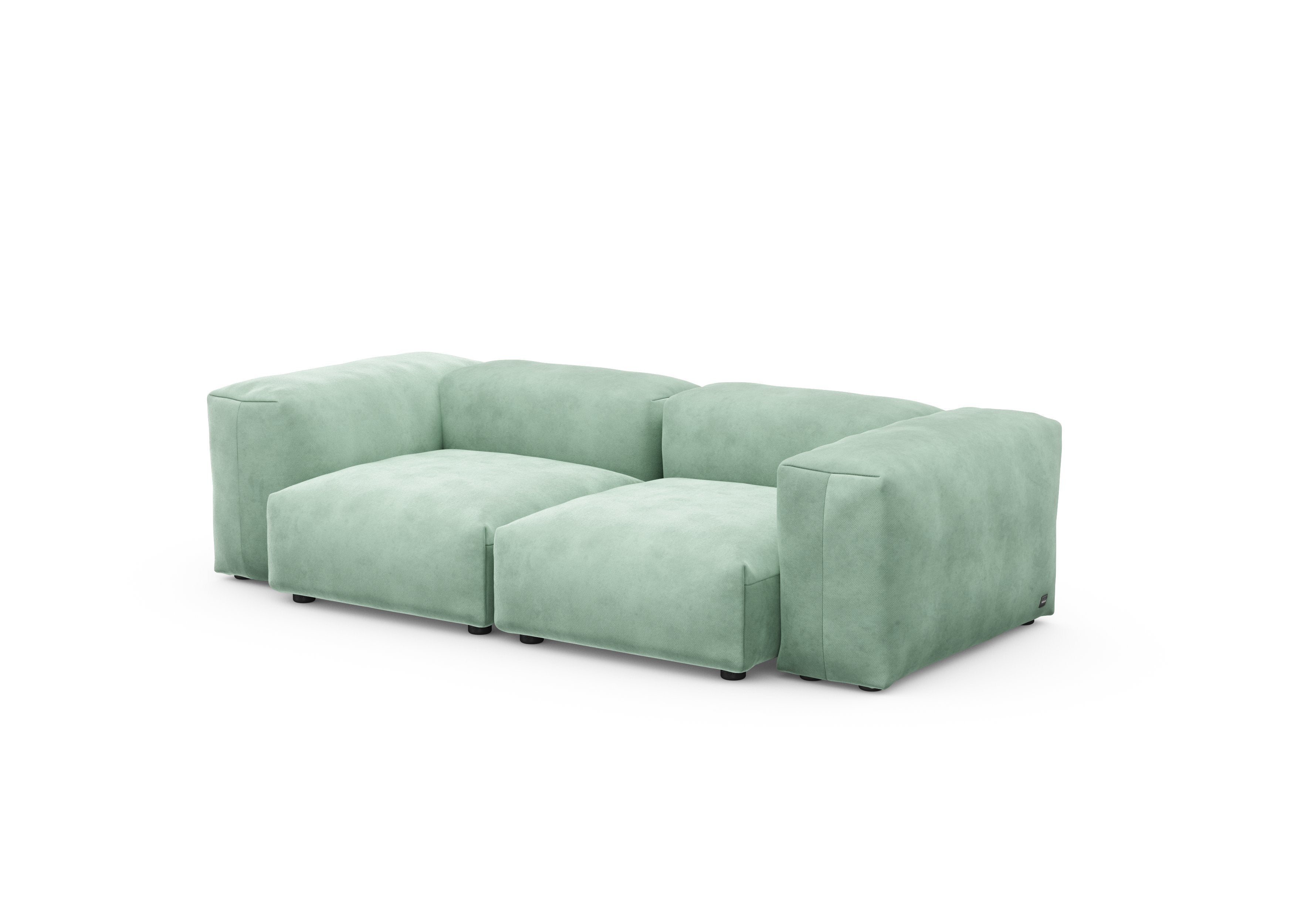 vetsak®-Two Seat Sofa S Velvet mint
